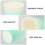 48pcs Gradient Color Disposable Paper Cups 9