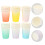 48pcs Gradient Color Disposable Paper Cups 4