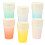 48pcs Gradient Color Disposable Paper Cups 5