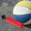 pompa portatile per palloni basket, pallavolo e calcio 5