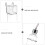2 350 ml abbeveratore con sospesa per conigli 8
