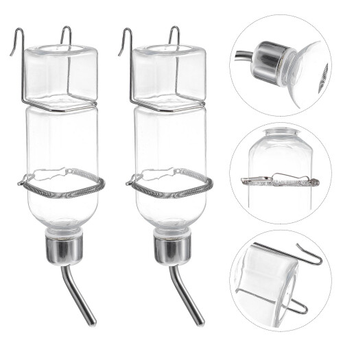 2 350 ml abbeveratore con sospesa per conigli 2