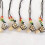 collana con ciondolo in legno, mini djembe da indossare 5