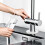 3 pièces plaques acier inox avec bouchons protection trous 8
