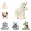 (Elephant)Isadora Einhorn Rucksack Elefant Dinosaurier Panda Plüschtier Puppe Geschenk 3