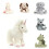 (Elephant)Isadora Einhorn Rucksack Elefant Dinosaurier Panda Plüschtier Puppe Geschenk 2