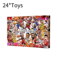 Jouet calendrier de l'avent compte à rebours étoile basketball Noël Stephen Curry 24 jours