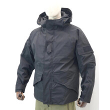 Army Police Black Goretex Waterproof Smock Jacket