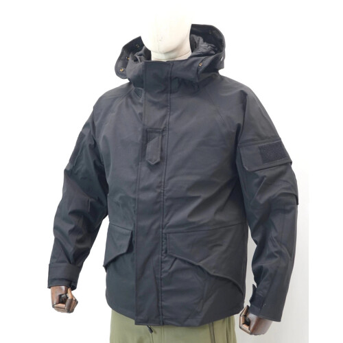 Army Police Black Goretex Waterproof Smock Jacket