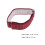 1 paio braccialetti camicia chinlon 2,5 cm a 2