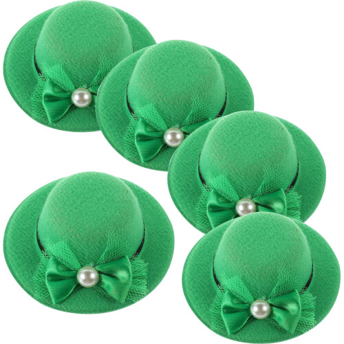 5 decorazioni a forma cappello per vino, San Patrizio 2