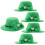 5 decorazioni a forma cappello per vino, San Patrizio 11