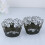 60 Pezzi Coppette Per Cupcake In Carta Antigoccia Nere 9