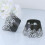 60 Pezzi Coppette Per Cupcake In Carta Antigoccia Nere 3