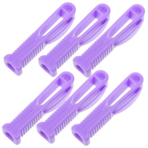 apriampolle plastica 6 pezzi scanalatura rompifiala professionale