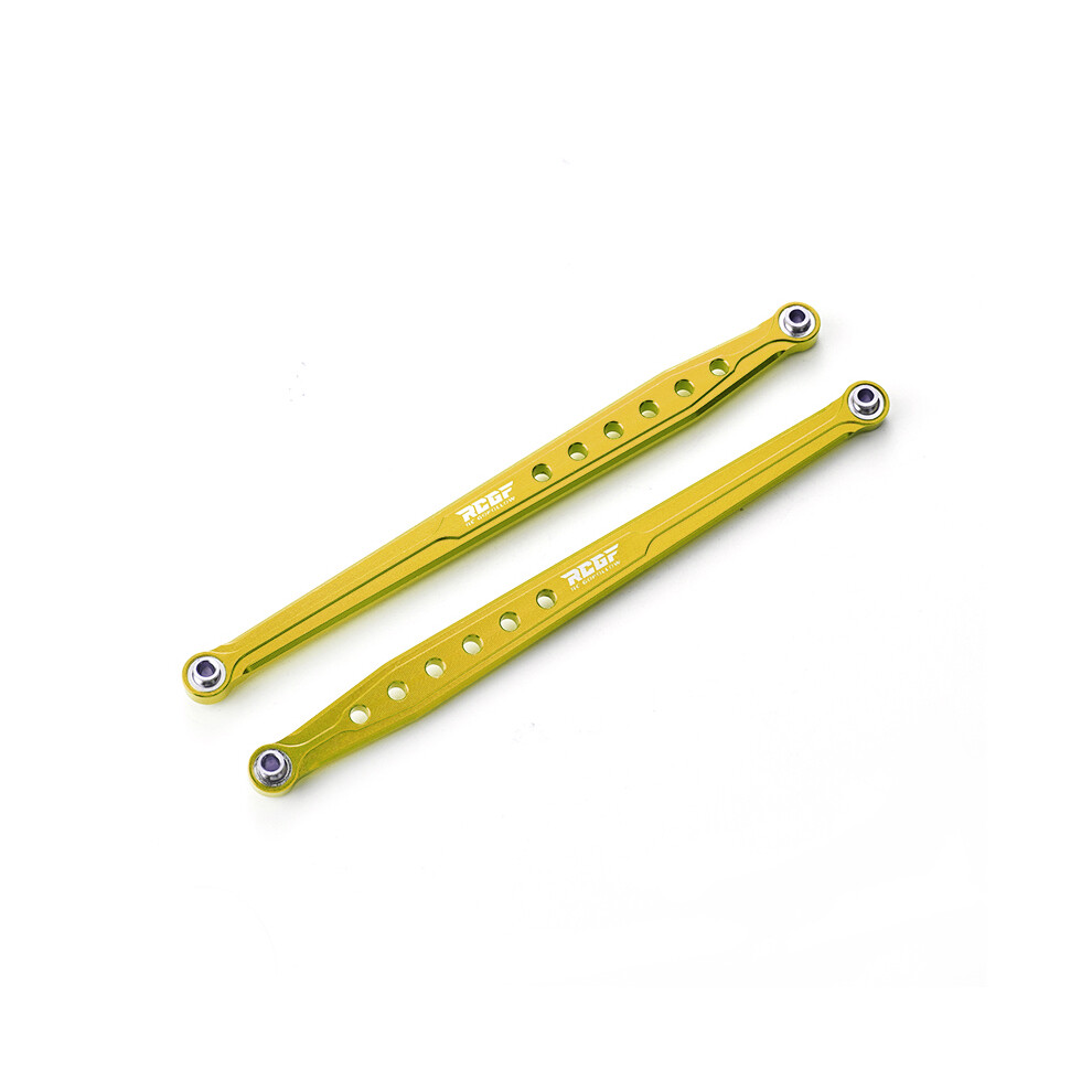 (yellow) 2piece Front Steering Link Rod Set For AXIAL SCX10 Exquisite-image-OPC-PKK669Y-NEW