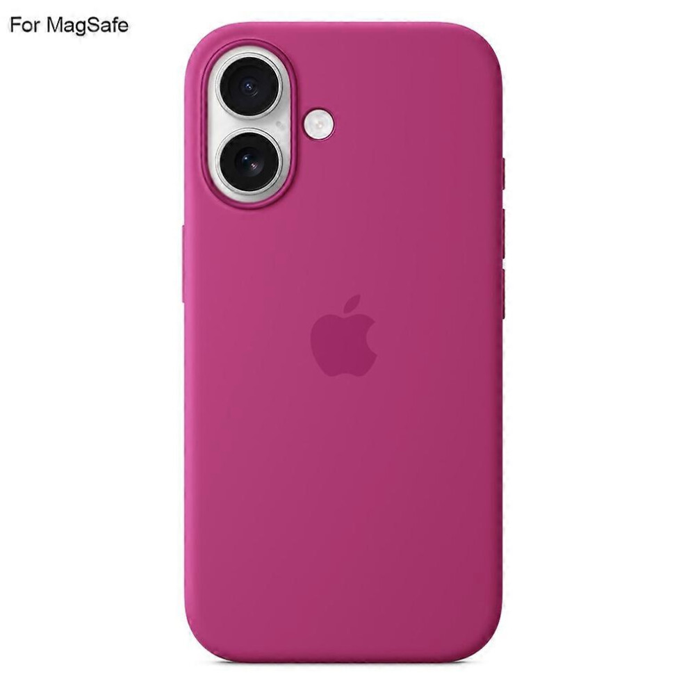 For Iphone 16 Plus Case Compatible With Magsafe Liquid Silicone Phone Back Cover [Induction Popover] 6935165371310