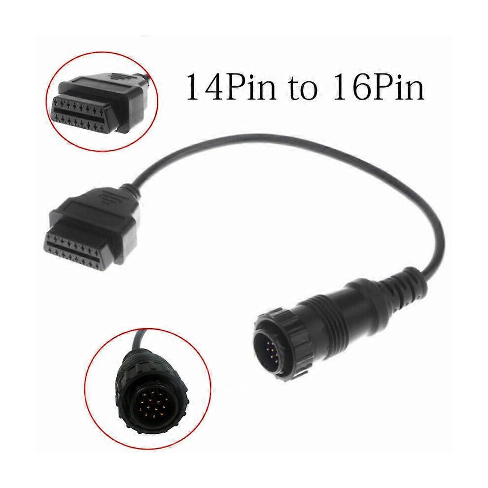14 Pin To 16 Pin Obd2 Diagnostic Tools Adapter Cable For Mercedes Benz Sprinter 6935165366651