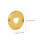 Disc Binding Rings Abs Goud Document Bevestiging 20 Stuks 0,9 Inch 7