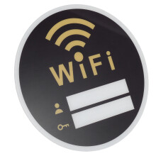 naklejka ściana z akrylu z hasłem do wifi, przypomnicz (20x20 cm)