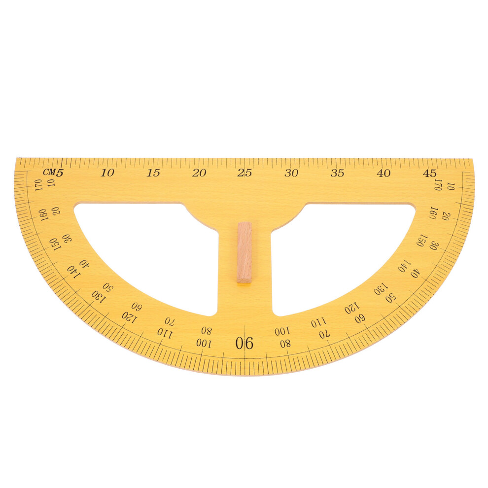DużY PółKolisty KąTomierz 180 Stopni Do Mierzenia KąTóW-image