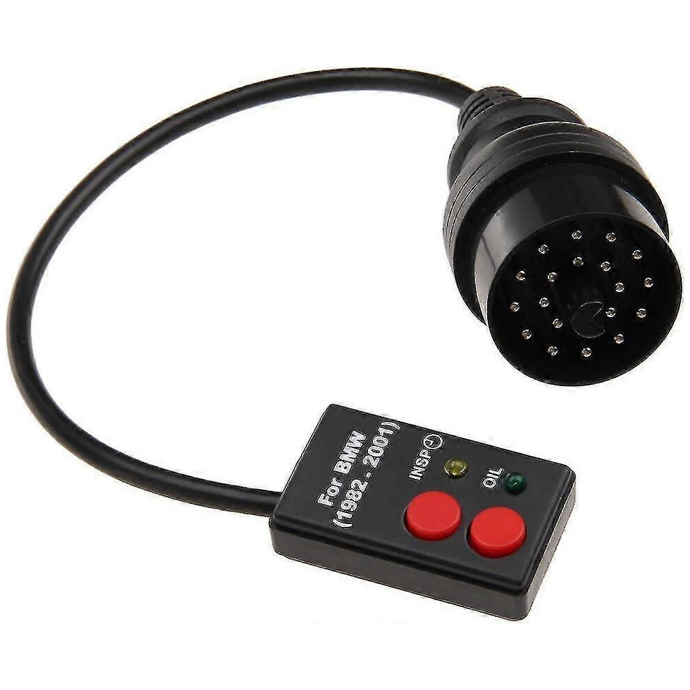 Reset Oil Service Tool, 20 Pins Socket Obd Oil Service Code Clear Tool Fit For Bmw 1982-2001 E30 E34 E36 E39 Z3 - Q36/Yy-Yvan P20250110258 Light 6935165366699
