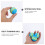 25Pcs Blue Rainbow Eva Golf Training Balls Safe Soft Practice Supplies 8