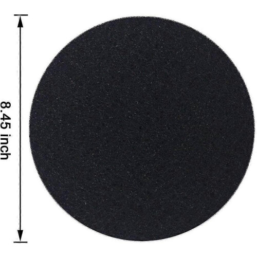12-Pack Compost Bin Activated Carbon Filters - Odor-Blocking 8.45" Replacement for 1.6/1.8 Gallon Pails 1