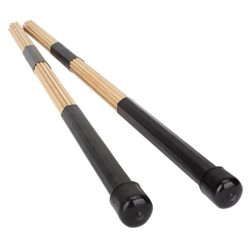 par de baquetas de junco de 40 cm para jazz e folclórica 1