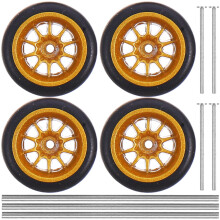 1 set accessoires voor afstandsbediende auto's: wielen en onderdelen