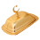 Fruit Tray Appetizer Serving Platter Iron Candy Plate With Lid 3