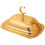 Fruit Tray Appetizer Serving Platter Iron Candy Plate With Lid 6