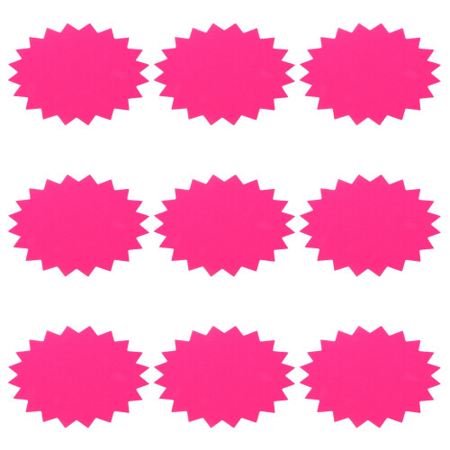 100 folhas etiquetas adesivas fluorescentes 1