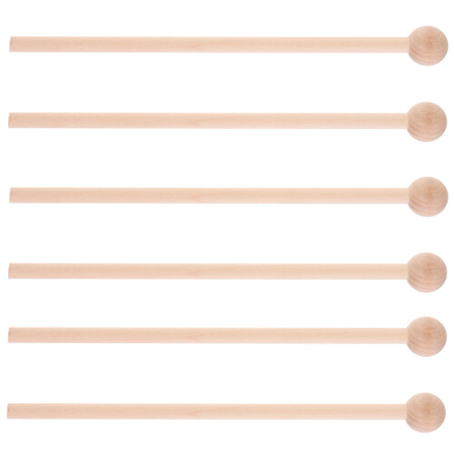 6 unids. martelos de para instrumentos de percussão 1
