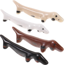 4 unidades suporte de cerâmica para chopsticks de cachorro