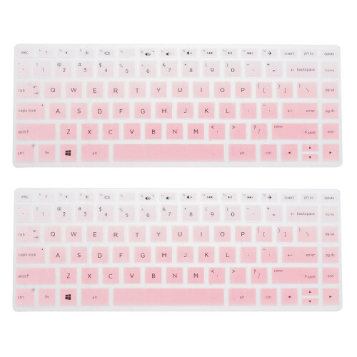 capa silicone 14 polegadas para hp14q-cs0001tx rosa 1