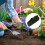 Concha multifuncional com cabo de plástico para solo e plantas bonsai 7