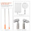 2Pcs Car Telescoping Inspection Mirror For Viewing Dead Angles 11