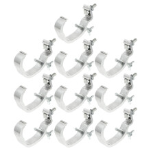 10 stuks zware klemhaak voor verlichting, truss en DJ spotlights, zilver