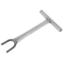waterkraansleutel 27 cm met 3 cm u-vorm en gietijzeren klem
