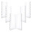 6 Stuks Acryl Odontoloog Cake Scraper Transparant 3