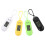 4 Stuks Led Elektronische Horloges Grappige Sleutelhanger 8