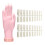 nagelstyling oefenhand met nageltips siliconen handmodel 1