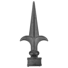 Metalen Hekspits Grijs Decoratieve Tuin En Hek Topper
