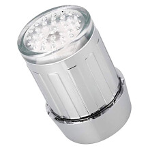 1 3-farbige LED- -Temperaturanzeige mit Adapter