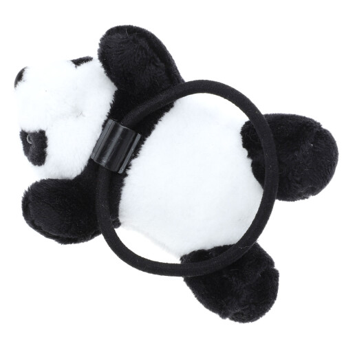 plüsch panda haarreif mit elastischem für kinder