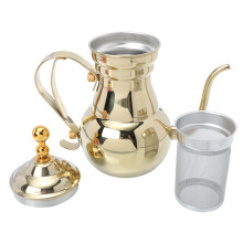 kaffeekanne aus mit langem schmalem ausguss für filterkaffee