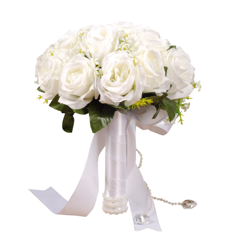 Wedding Bouquet Bridal Decoration Artificial Flower Engagement-image-OPC-PKK7NKM-NEW