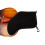 almofada acolchoada com corda elástica para ombro violino 3/4 e 4/4 preta 7