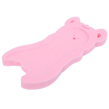 almofada para banho de bebê rosa espuma para banheira